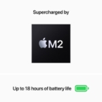تصویر  لپ تاپ 13.6 اینچی اپل مدل MacBook Air M2 MLY33 2022
